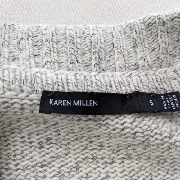 Karen Millen • Belted Sweater Vest Cardigan - Picture 8 of 9